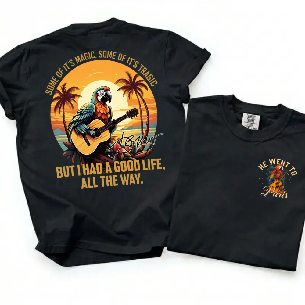 HOT The Way Jimmy Buffett Signature T Shirt, R.I.P Jimmy Buffet Shirt, 90s Vintage Jimmy Buffett Fan Gift Shirt