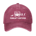 Forklift Certified Funny Hat
